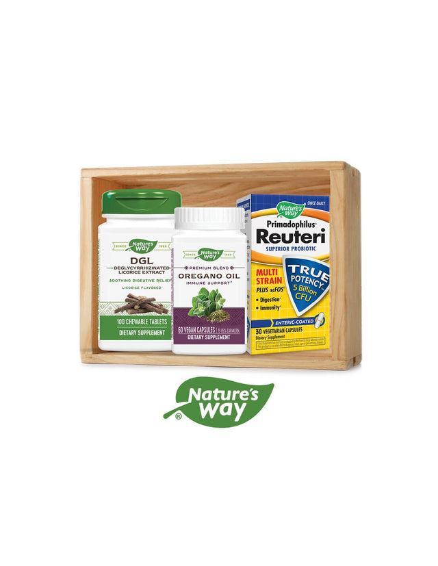 Хеликобактер Килър Формула / Ди Джи Ел, Риган и Реутери/  Nature’s Way - Nutra Best Bulgaria