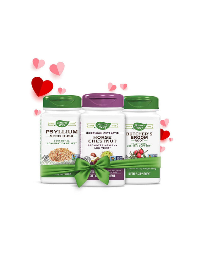 Антихемороидален Билков Комплекс /Бодлив залист, Див кестен и Хуск  Nature’s Way - Nutra Best Bulgaria