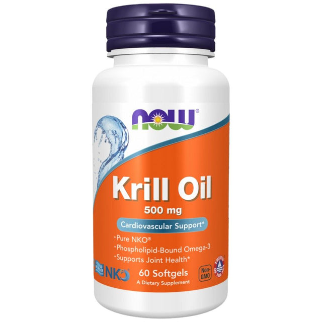 Neptune Krill Oil 500 mg - 60 Гел капсули  NOW Foods - Nutra Best Bulgaria
