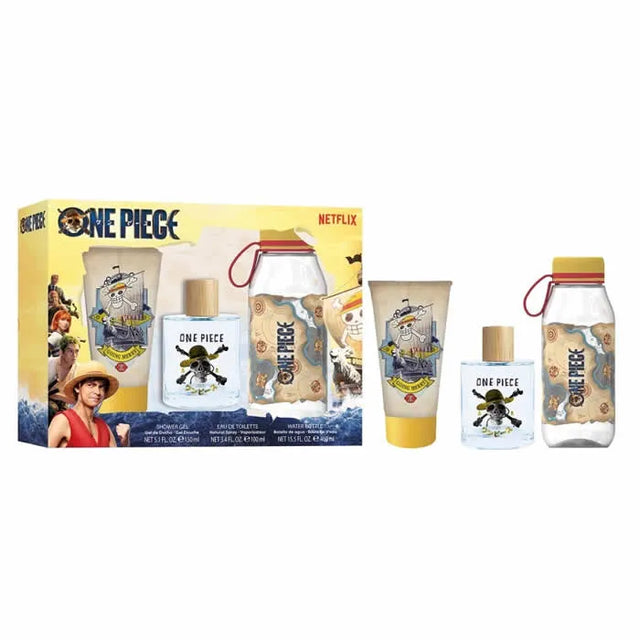 Netlix One Piece Eau De Toilette Spray 100ml Set 3 Pieces  NETFLIX - Nutra Best Bulgaria