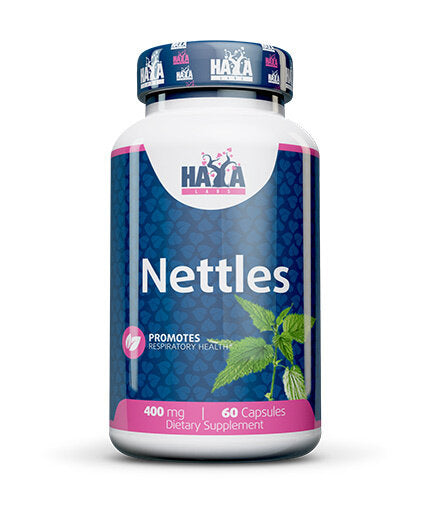 Nettles 400mg. / 60 Caps.  Haya Labs - Nutra Best Bulgaria