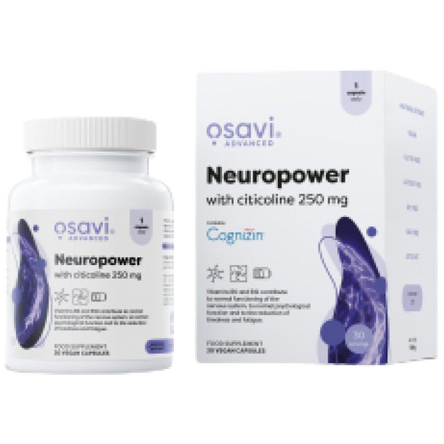 Neuropower with Citicoline - 30 капсули - Nutra Best