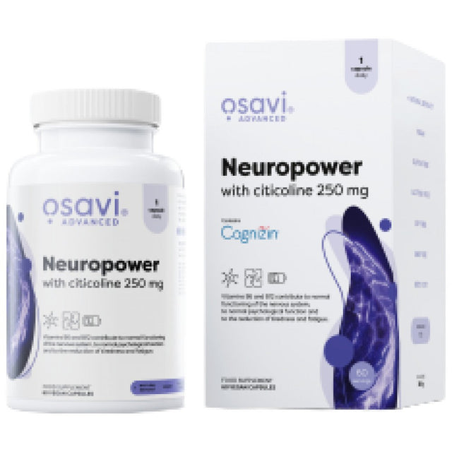 Neuropower with Citicoline - 60 капсули - Nutra Best
