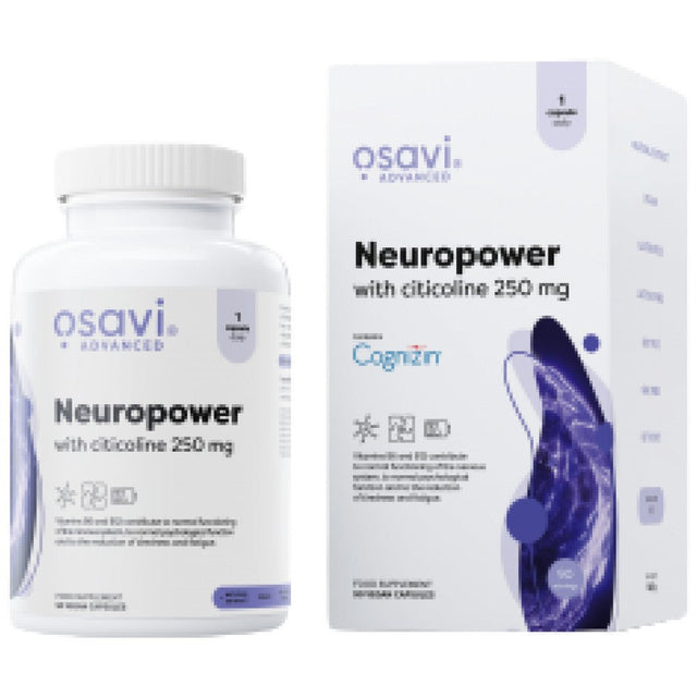 Neuropower with Citicoline - 90 капсули - Nutra Best