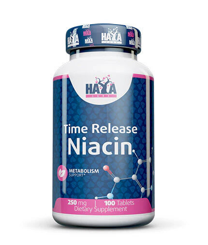 Niacin /Time Release/ 250mg / 100 Tabs. - Nutra Best