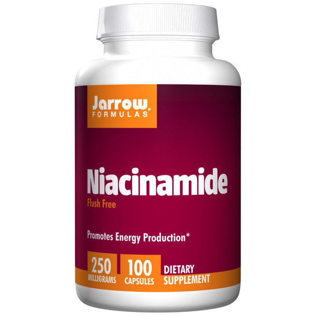 Niacinamide 250 mg 100 капсули  Jarrow Formulas - Nutra Best Bulgaria