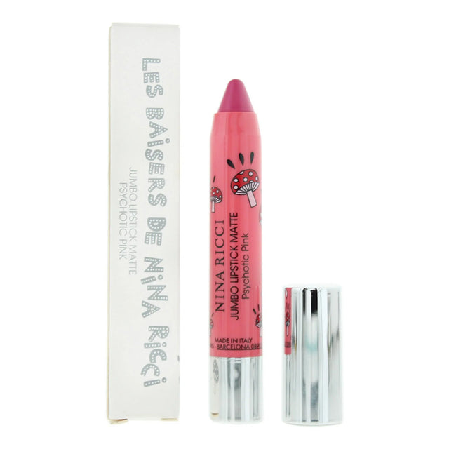 Nina Ricci, Jumbo, Jumbo Matte, Cream Lipstick, Psychotic Pink, 2.5 g *Tester  Nina Ricci - Nutra Best Bulgaria
