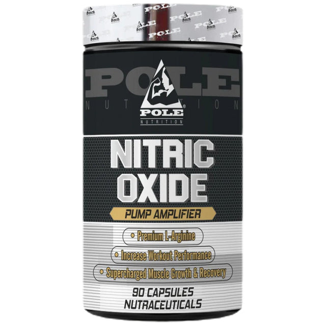 Nitric Oxide | with Arginine HLC, Citrulline Malate & Grape Seed - 90 капсули  Pole Nutrition - Nutra Best Bulgaria
