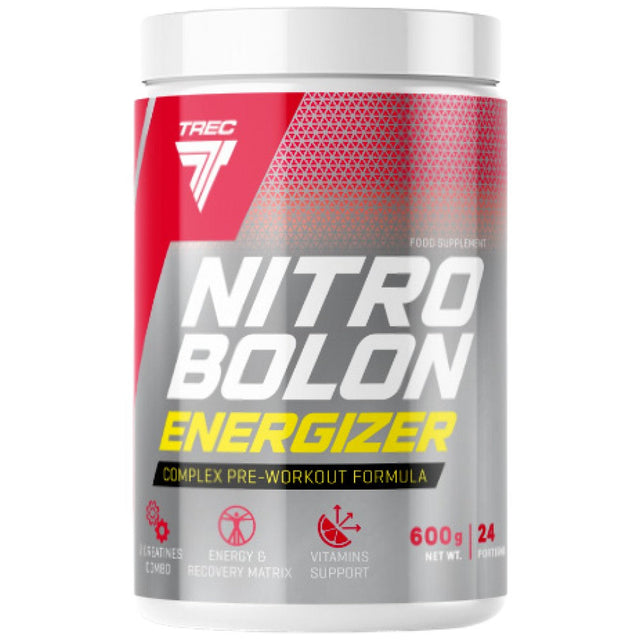 Nitrobolon Energizer | Complete Pre-Workout Formula - 600 грама  Trec Nutrition - Nutra Best Bulgaria