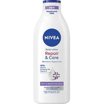 Nivea - Repair & Care Body Lotion - dry and sensitive skin - 400ml  Nivea - Nutra Best Bulgaria