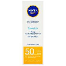 Nivea - Sensitive SPF 50 Sun Allergy Protection - sensitive skin - 50ml  Nivea - Nutra Best Bulgaria