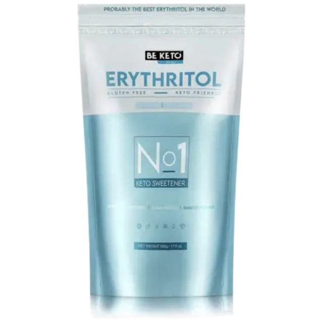 No1 KETO Erythritol - 500 грама  BeKeto™ - Nutra Best Bulgaria