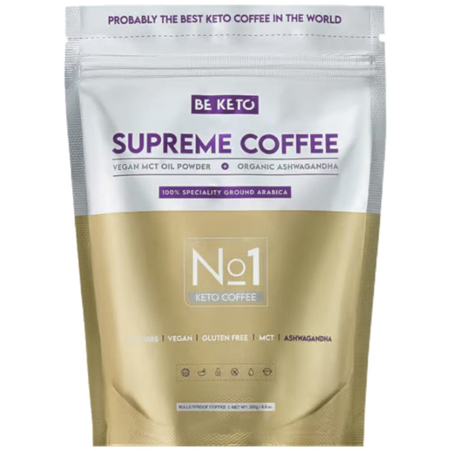 No1 Keto Supreme Coffee - 250 грама  BeKeto™ - Nutra Best Bulgaria