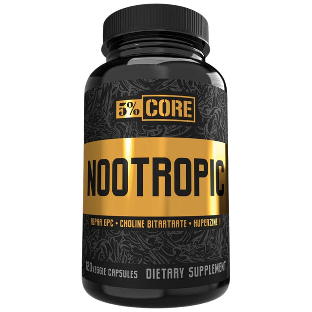 Nootropic | Core Series - 120 капсули  Rich Piana 5% Nutrition - Nutra Best Bulgaria
