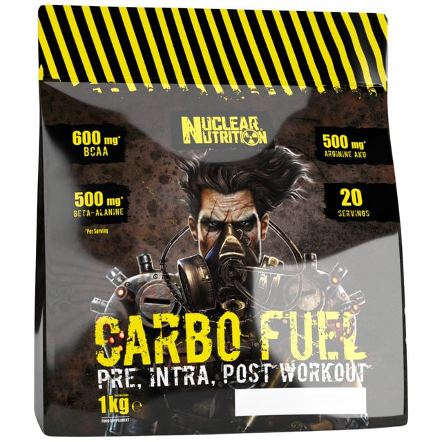 Nuclear Carbo Fuel | Pre ~ Intra ~ Post Workout Carbs - 1000 грама  Nuclear Nutrition - Nutra Best Bulgaria