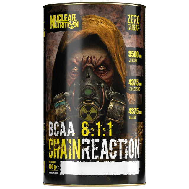 Nuclear Chain Reaction | BCAA 8:1:1 Powder - 400 грама  Nuclear Nutrition - Nutra Best Bulgaria