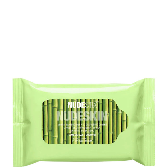 Nudestix, Nudeskin, Vegan Bamboo, Makeup Remover Wipes, *Tester  Nudestix - Nutra Best Bulgaria