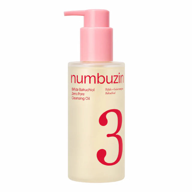 Numbuzin - No.3 Bifida Bakuchiol Zero Pore Cleansing Oil, 200ml  Numbuzin - Nutra Best Bulgaria