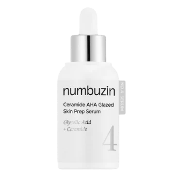 Numbuzin - No.4 Ceramide AHA Glazed Skin Prep Serum, 30ml  Numbuzin - Nutra Best Bulgaria