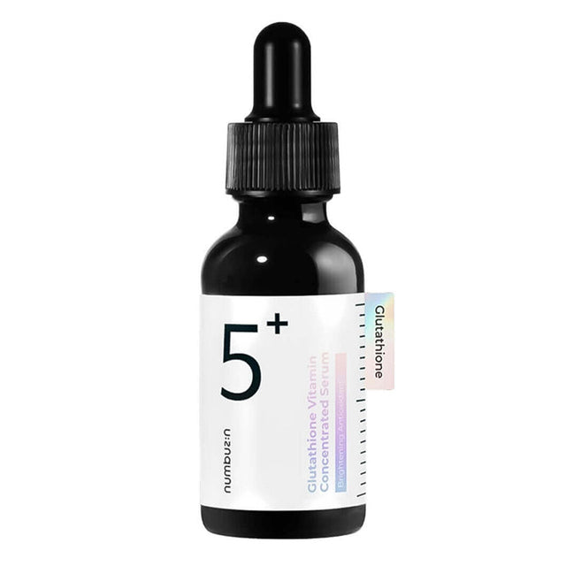 Numbuzin - No.5+ Glutathione Vitamin Concentrated Serum, 30ml  Numbuzin - Nutra Best Bulgaria