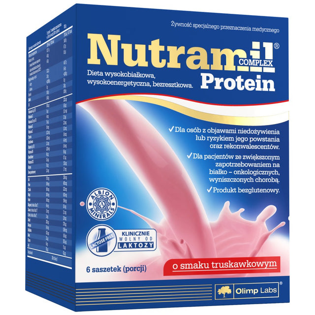 Nutramil Complex Protein 6 x 72 грама  Olimp - Nutra Best Bulgaria