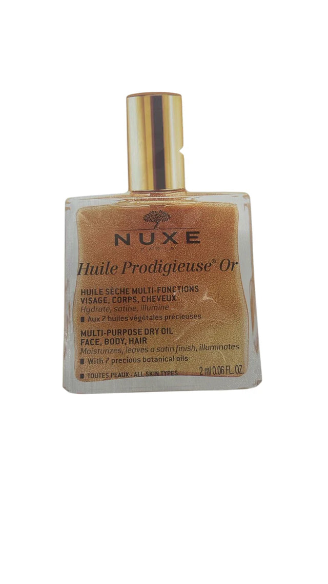 Nuxe, Huile Prodigieuse Or Multi-Purpose, Body Oil, For Body, Face & Hair, 2 ml *Sample  Nuxe - Nutra Best Bulgaria