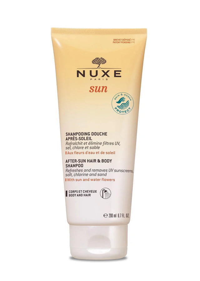 Nuxe - Sun After-Sun Hair & Body Shampoo - After-sun shampoo for hair and body - 200ml  Nuxe - Nutra Best Bulgaria