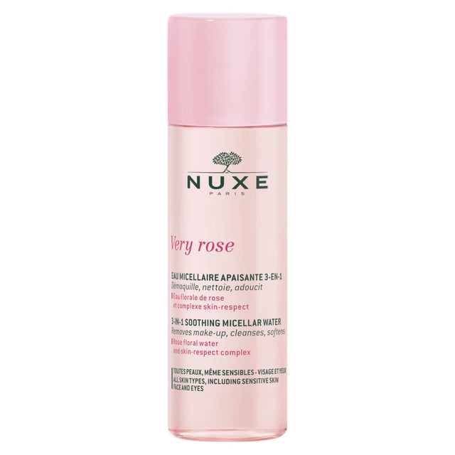 Nuxe, Very Rose, Cleansing, Micellar Water, For Sensitive Skin, 50 ml  Nuxe - Nutra Best Bulgaria