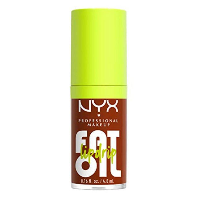 Nyx, Fat Oil Lip Drip, Vegan, Glossy, Lip Oil, Not Found, Scrollin, 4.8 ml  Nyx - Nutra Best Bulgaria