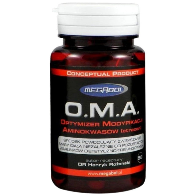 O.M.A | Testosterone Optimizer - Etracen - 56 капсули  Megabol - Nutra Best Bulgaria
