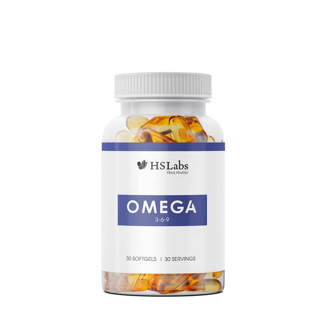 OMEGA 3-6-9 - 30 softgels  HS LABS - Nutra Best Bulgaria