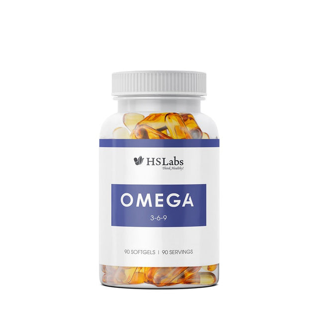 OMEGA 3-6-9 - 90 softgels  HS LABS - Nutra Best Bulgaria