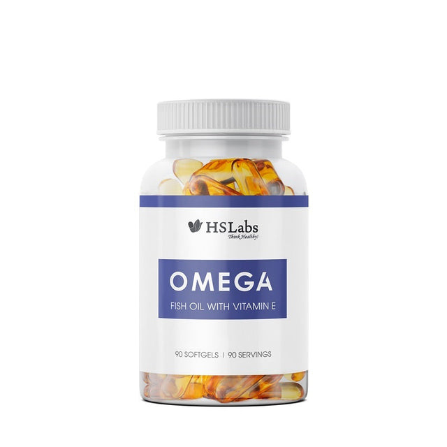 OMEGA 3 - 90 softgels  HS LABS - Nutra Best Bulgaria