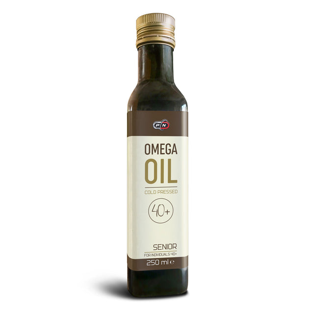 OMEGA OIL SENIOR ( 40 + ) - 250 ml  Pure Nutrition - Nutra Best Bulgaria