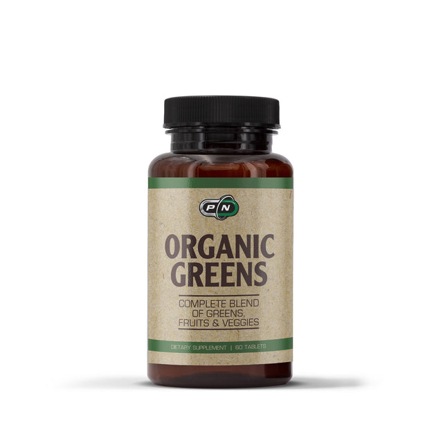 ORGANIC GREENS - 60 Tablets  Pure Nutrition - Nutra Best Bulgaria