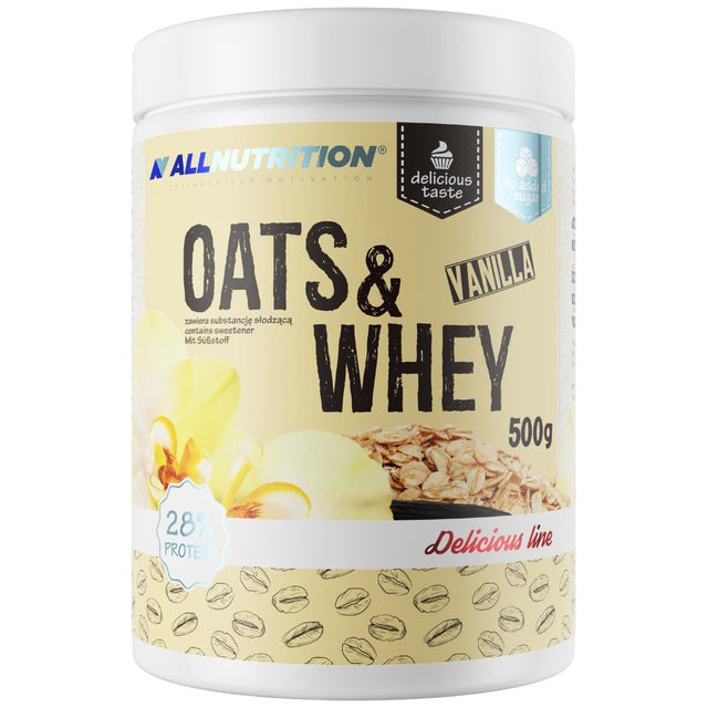 Oats and Whey 500 грама  AllNutrition - Nutra Best Bulgaria