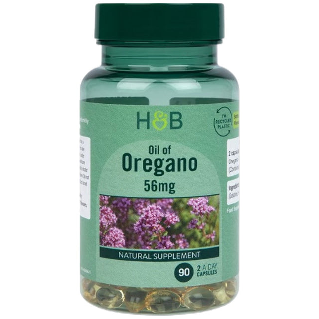 Oil of Oregano 56 mg - 90 капсули  Holland and Barrett - Nutra Best Bulgaria
