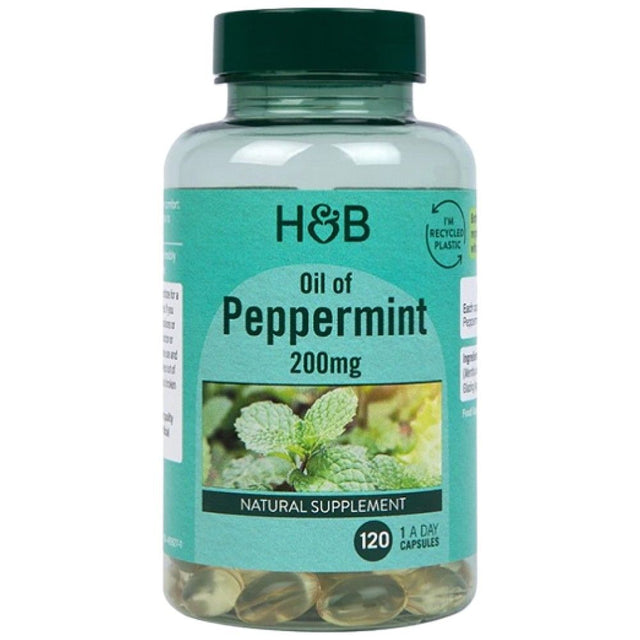 Oil of Peppermint 200 mg - 120 капсули  Holland and Barrett - Nutra Best Bulgaria