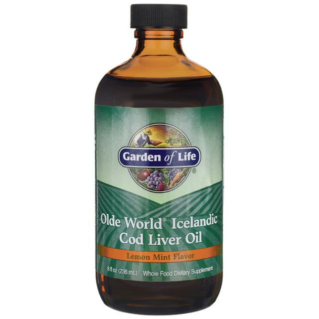 Olde World Icelandic Cod Liver Oil - 236 мл  Garden Of Life - Nutra Best Bulgaria