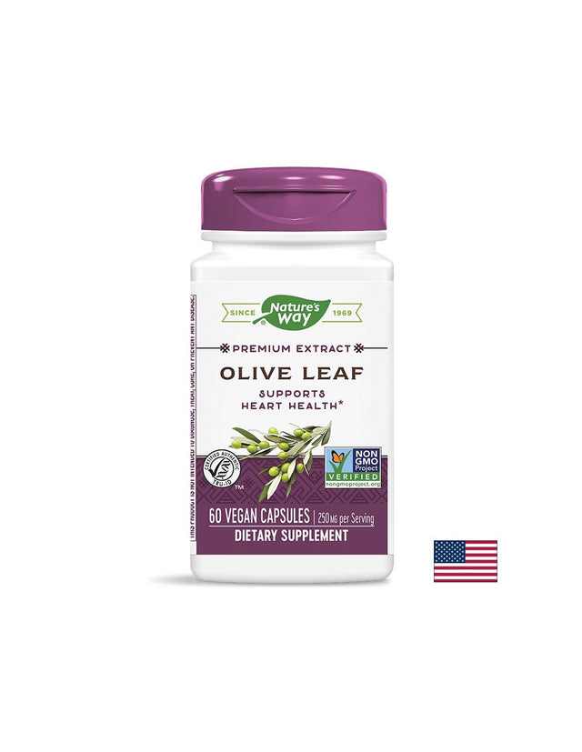 Olive Leaf / Маслина (лист) 430 mg x 60 капсули Nature’s Way  Nature’s Way - Nutra Best Bulgaria