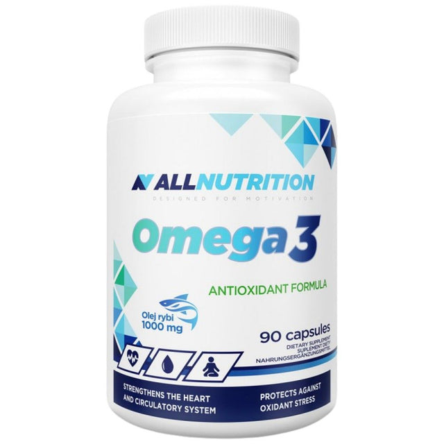 Omega 3 1000 - 90 Гел капсули  AllNutrition - Nutra Best Bulgaria