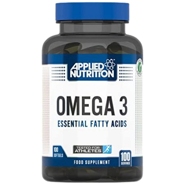 Omega 3 1000 mg - 100 Гел капсули  Applied Nutrition - Nutra Best Bulgaria