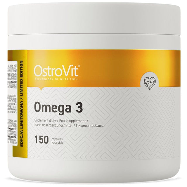 Omega 3 1000 mg - 150 Гел капсули  OstroVit - Nutra Best Bulgaria