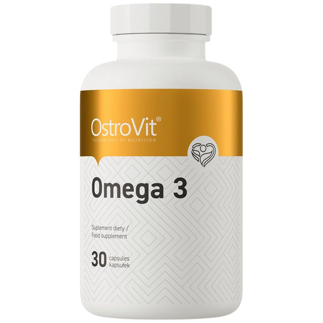 Omega 3 1000 mg - 30 Гел капсули  OstroVit - Nutra Best Bulgaria
