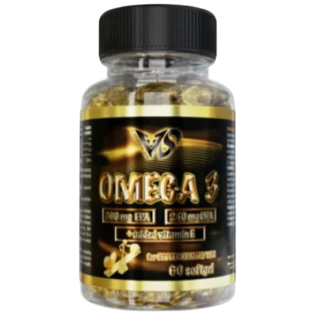 Omega 3 | 360 mg EPA 240 mg DHA - 60 Гел капсули  V-Shape Supplements - Nutra Best Bulgaria
