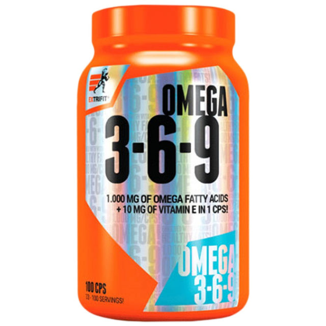 Omega 3-6-9 - 100 капсули  Extrifit Sports Nutrition - Nutra Best Bulgaria