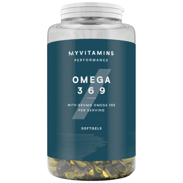 Omega 3-6-9 1000 mg - 120 Гел капсули  MyProtein - Nutra Best Bulgaria