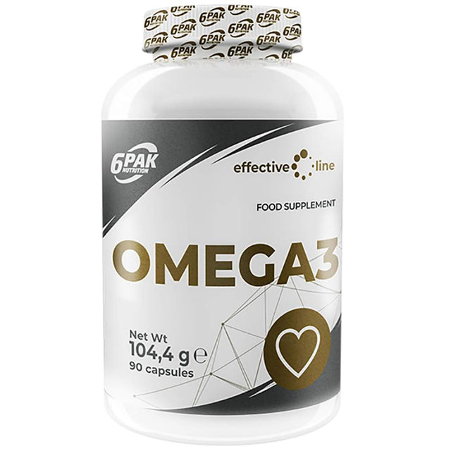 Omega 3 - 90 капсули  6PAK Nutrition - Nutra Best Bulgaria