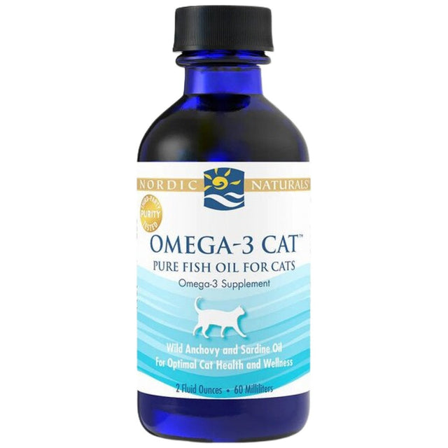 Omega-3 Cat - 60 мл  Nordic Naturals - Nutra Best Bulgaria