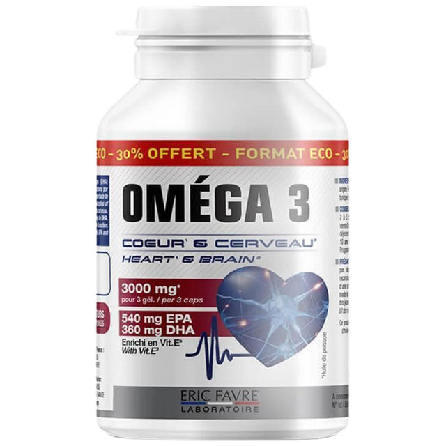 Omega 3 Fish Oil - 120 Гел капсули  Eric Favre - Nutra Best Bulgaria